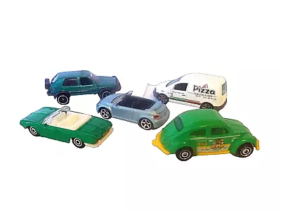 Matchbox Volkswagen Lot Of 5 Various 1:64 Diecast Loose • $9.99