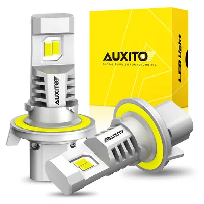 AUXITO H13/9008 LED Headlight Bulbs Kit High Low Beam 6500K Super Bright White • $38.99