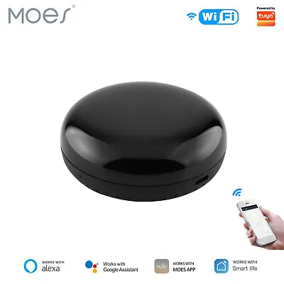MOES WiFi IR Universal Smart Remote Controller Infrared Blaster Alexa Google APP • $15.29