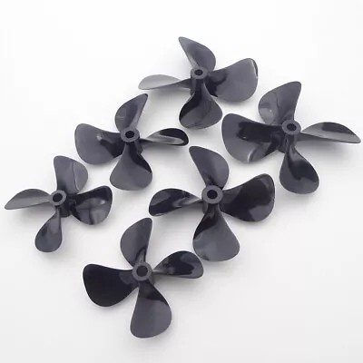 RC Boat Propeller 5mm 4-Blades 55-75mm PC Prop Fr RC Boat Tug Bait Fishing Boat • $15.51