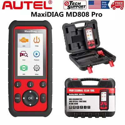 Autel MaxiDiag MD808 Pro Automatic Diagnostic Scanner Scan Tool OBD2 Code Reader • $299