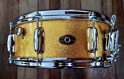 Vintage Slingerland Gold Sparkle Artist Model Snare Drum • $399