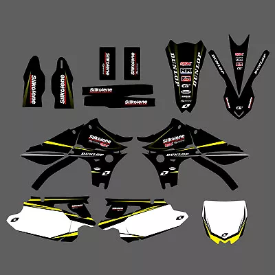 Decals Graphics Sticker Kit For Yamaha YZ450F YZF450 2010-2011 2012 2013 • $77.32