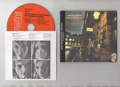 David Bowie ~The Rise And Fall Of Ziggy Stardust~ *40th Anniversary Digipak CD* • £8.99