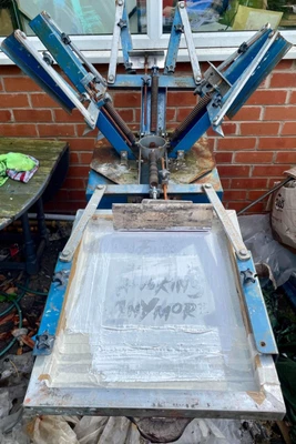 £200 • Buy 4 Colour Screen Printing Carousel Press
