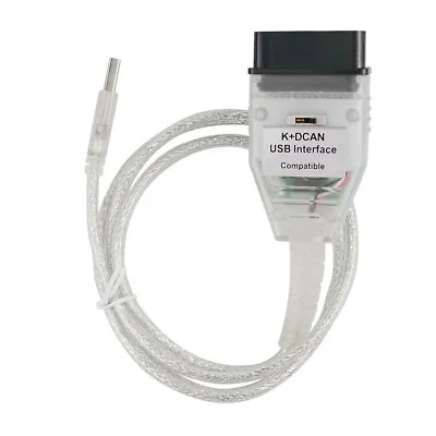Fits For BMW E63 E64 K+DCAN OBD2 USB Interface Cable EDIABAS NCS EXPERT US++ • $24.29