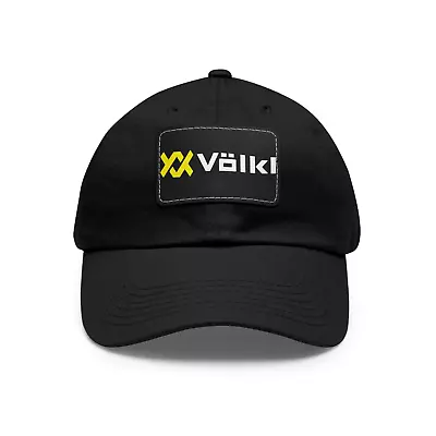 Volkl Sports Dad Hat With Leather Patch • $19.99