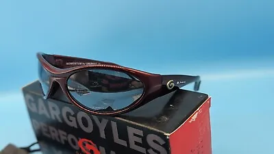 Gargoyles Momentum Sunglasses Burgundy Silver Lens Dale Earnhardt Jr. Series NIB • $39.99