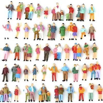 HO Gauge 1:87 Scale Model Railway Passengers Standing People Figures Packs Of 25 • £9.22