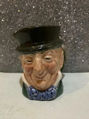 Royal Doulton Miniature Character Toby Jug Mr Micawber D6138 Harry Fenton • £12.99