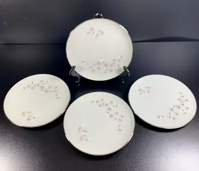 Lenox Moonlight - Set Of 4 Vintage Bread Plates W/Platinum Trim • $12