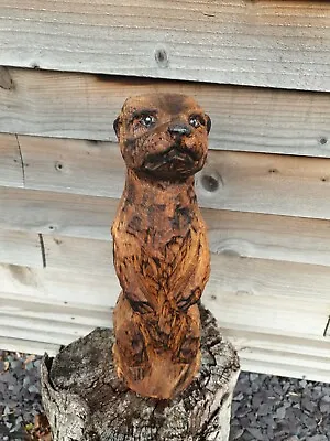 £39.99 • Buy Chainsaw Carved Hardwood  Otter 