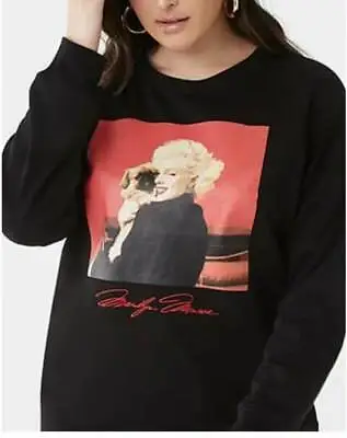 Marilyn Monroe Plus Size Sweatshirt Size 0x 1x 2x 3x New! • $19.97