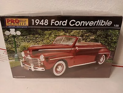 Revell 1/25 Pro Modeler 1948 Ford Convertible Model Car Kit # 85-5952 NEW Sealed • $22