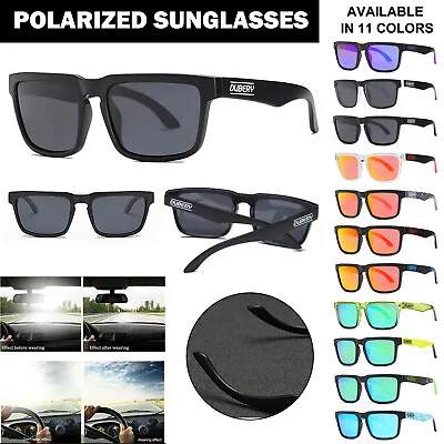 $12.99 • Buy DUBERY Polarized Mens Sunglasses Polarised New Style Square Frame Glasses Sports
