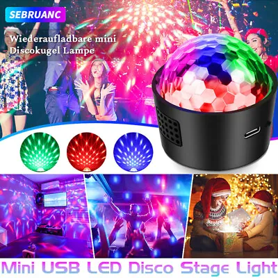 USB Mini LED Disco Stage Light Party Club KTV Bar Magic Ball Lighting Dj Lights • $6.59