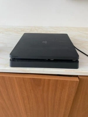 $200 • Buy Sony PlayStation 4 PS4 1TB Slim Console Black Boxed 1 Control, No Games.
