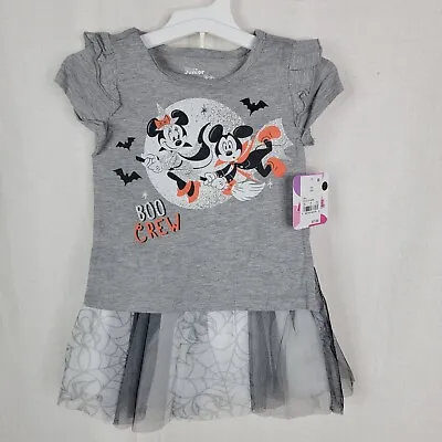 Disney Baby Girls 18 Months Minnie Mouse Tutu Short Sleeve Halloween Outfit • $11