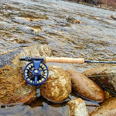 G Loomis NRX+ FLY 9'5  5wt Rod W/Lamson Speedster S -5+ Reel And SA Fly Line • $1250