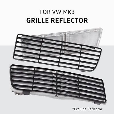 $43.01 • Buy Grille Reflector Dummy For VW MK3 Golf Vento Jetta Front Bumper GTI VR6