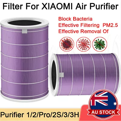 For Xiaomi Mi Antibacterial Air Purifier Filter Replacement Version 3H Pro PM2.5 • $28.45