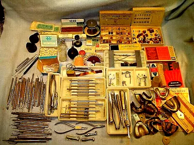 LOT VINTAGE DENTAL TOOLS SUPPLIES ETC.....See Last Pics For Added Item..... • $235