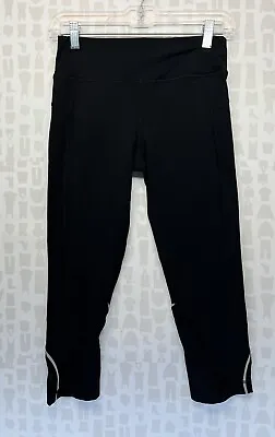 90 Degree Reflex Women Black Below Knee Pocket Stretch Athletic Yoga Pant XS • $5