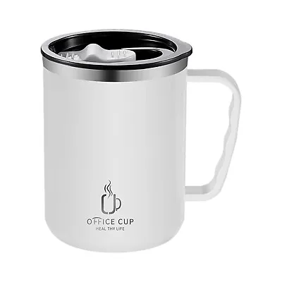 500ml Thermos Coffee Mug Stainless Steel Thermal Cup With Lid For Travel • $17.68