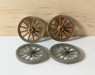 1:48 Scale 1800's 36  Wagon Wheels X4 (unpainted Resin) - PNWM • $4.50