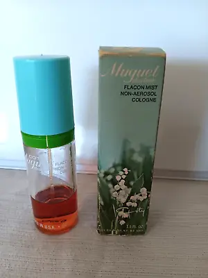 Vintage Coty Muguet Des Bois Flacon Mist Perfume Cologne Spray USA 1.5 FL OZ • $22.50