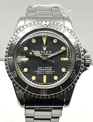Rolex Vintage Submariner Chronometer Ref- 5512 1964 • $14990