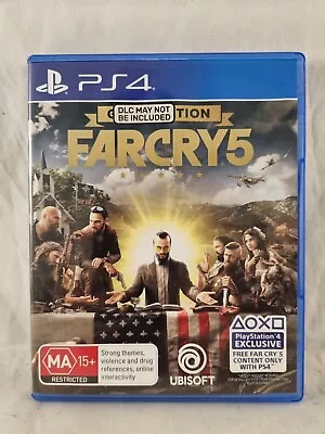 Far Cry 5 Gold Edition PlayStation 4 PS4 Video Game PAL Free Postage  • $20.99