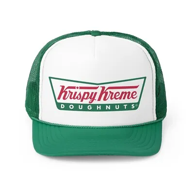 Krispy Kreme Trucker Hat Baseball Vintage Krispy Kreme Foam Hat • $30