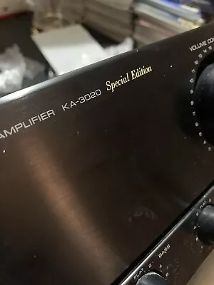 Vintage Kenwood KA-3020SE Special Edition Stereo Integrated HiFi Amplifier • £50