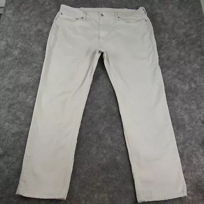 Levis Jeans Mens 41x30* White 541 Athletic Straight American Light Stretch Denim • $21.95