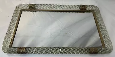 Mirrored Cristallo Murano Glass Vanity Tray • $25