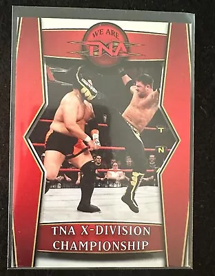 AJ Styles/Samoa Joe 2008 Tristar We Are TNA #T5 X-Division Championship #d 35/50 • $7.99