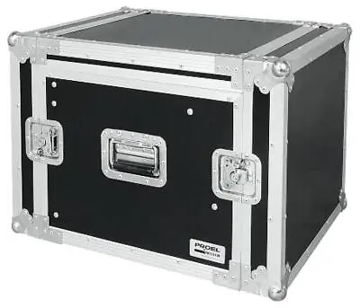 8U 19  Rack Flight Case 45cm With 10U Adjustable Mixer Space SA08BLKM • £468.69