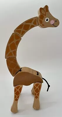 Melissa & Doug First Play Giraffe Grasping Wooden Baby Toy Or Room Decor • $9