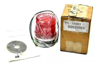 Federal Signal FB2PST 120VAC Fireball II Strobe Warning Light Red (FB2PST-120R) • $199.99