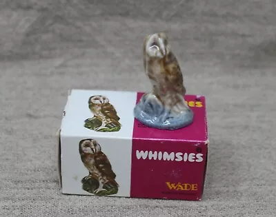 Wade Whimsies Barn Owl No. 37 In Box 1977 Series • $8