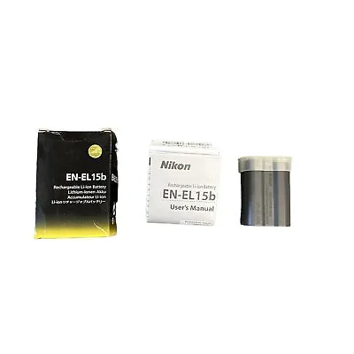 Nikon EN-EL15b Rechargeable Battery For D7100 D7000 D800 D810 D750 Z7 Z6 V1 • $54