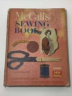 McCall's Sewing Book Featuring New Sizing 1968 Hardcover • $1.95