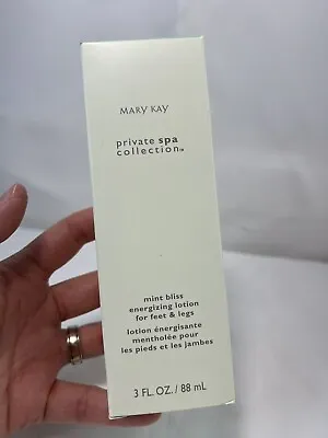 NIB Mary Kay Private Spa Collection Mint Bliss Energizing Lotion For Feet & Legs • $14.99