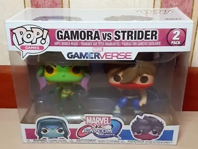 Gamora Vs Strider Marvel Vs Capcom Infinite Boxed Funko Pop • $15.49