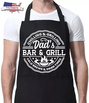 Funny Christmas Cooking Aprons For Men And Women Chef BBQ Grill Apron For BBQ .. • $15.93
