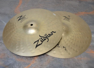 $195 • Buy Zildjian Z Custom Hi Hat Top Bottom Pair 13in / 33cm