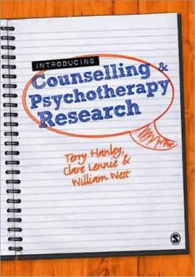 William West Terry Hanley C Introducing Counselling And Psychothera (Paperback) • $81.69