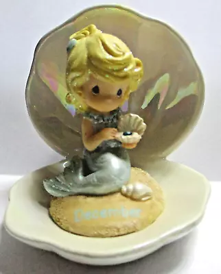 2003 Precious Moments Mini Birthday Mermaid In Clam Shell - December • $4.99