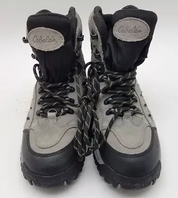 Women's CABELA'S Grey/Black Hiking Boots 6.5D • $14.99